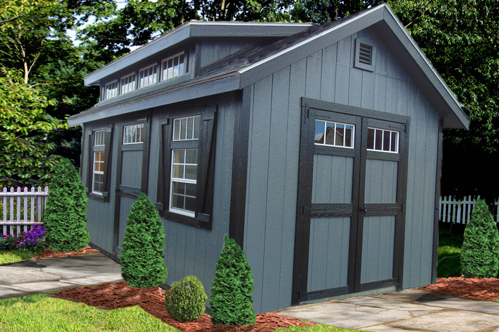 dormer sheds - portable storage buildings - selinsgrove